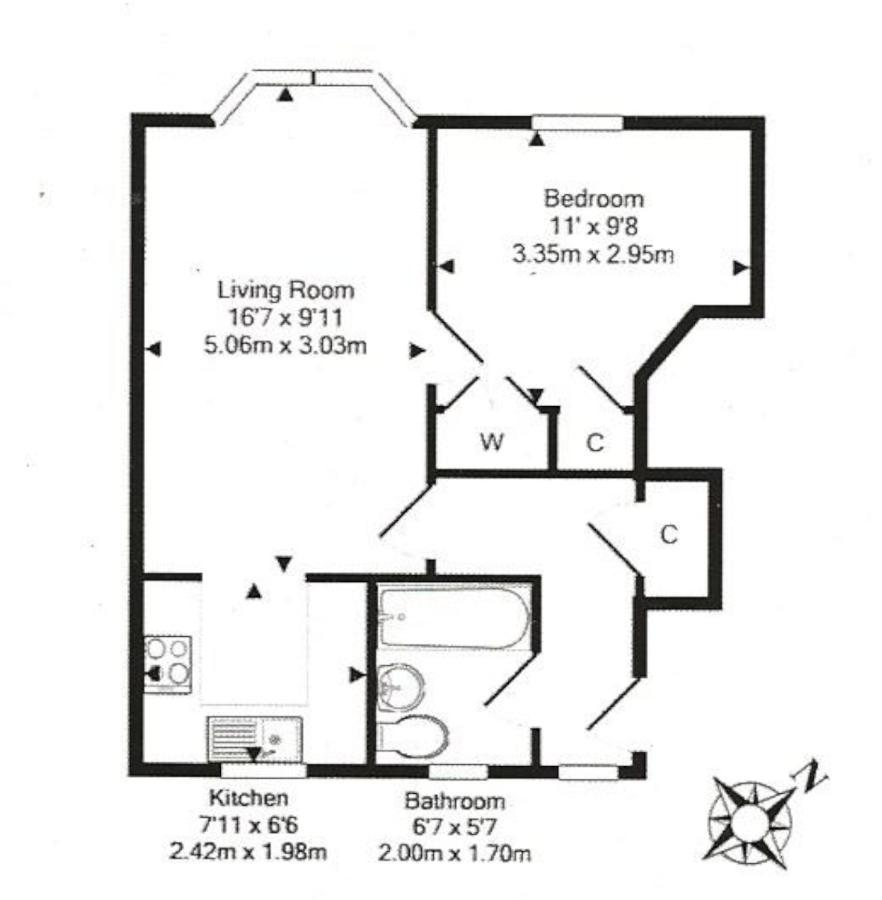 Violet Bank Apartment West End. Edinburgh Luaran gambar